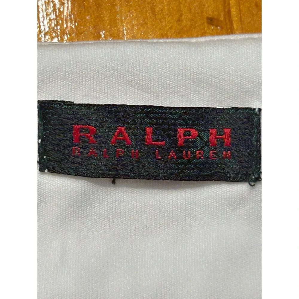 Ralph Lauren Romantic White Lace Spaghetti Strap Sheath Dress Pom Pom Detail - Picture 3 of 13
